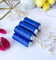 Нитки швейные для трикотажа, Omega 294, синий, №120  200м, 698Н фото 1